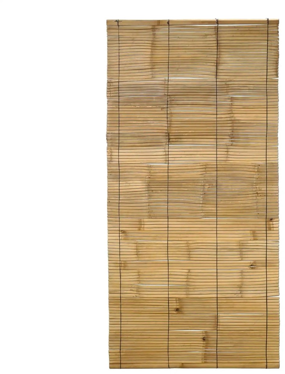 Masters of Bamboo® Bamboe Rolgordijn - 100 x 200 cm - Naturel