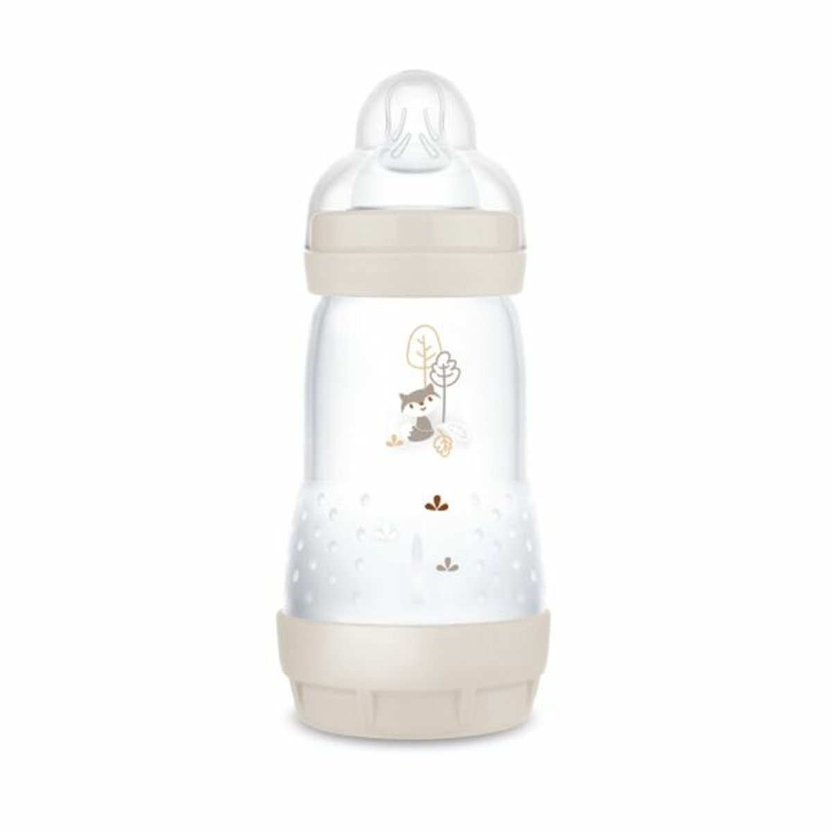 MAM Babyfles Easy Start Anti-Colic grijs 260 ml 1 st