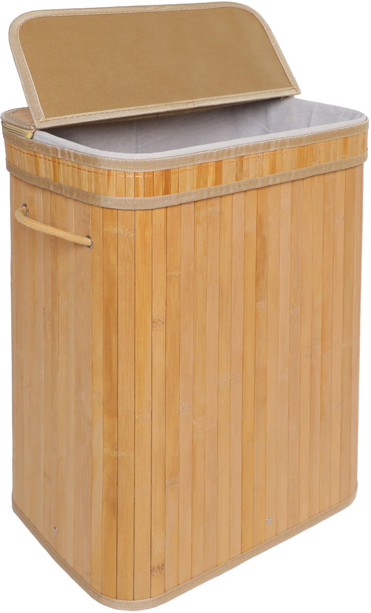 Wasmand - 40x60x30 cm - naturel