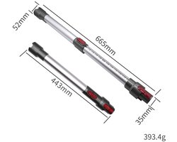 Telescopische verlenging voor Dyson V7 V8 V10 V11 V12 V15
