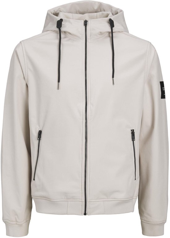 JACK&JONES JJEBASIC SOFTSHELL HOOD NOOS Heren Jas - Maat S
