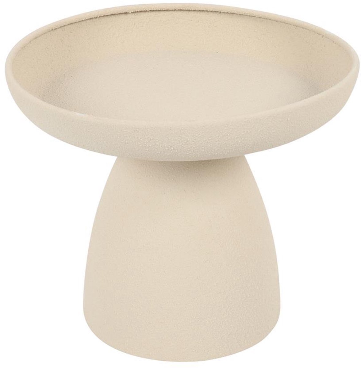 Plateau Saris S crème Ø20xH17,3cm.