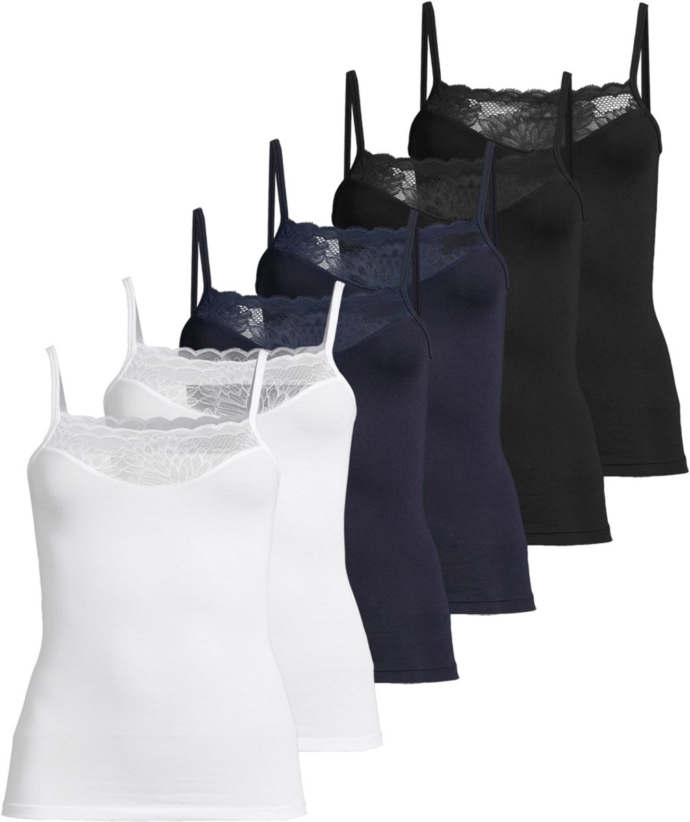 Conta Dames spaghettitop 6 pack Modal