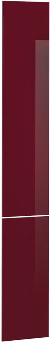 Vicco R-Line Keukenfront – 29.6 x 196 cm meubelfront voor de hoge apothekerskast Rode hoogglans