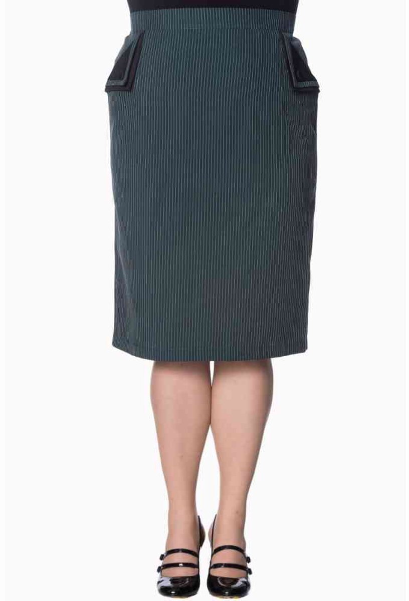 Dancing Days - Purple Haze Rok - M - Groen/Wit