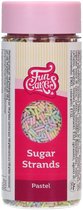 FunCakes Sugar Strands - Pastel - 80g - Sprinkles - Eetbare Taartdecoratie