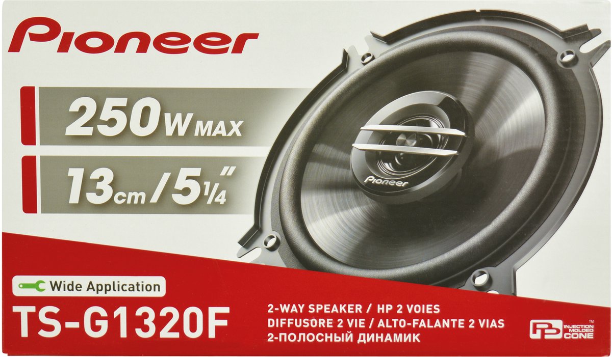 Pioneer – TS-G1320F – autoluidsprekers – 13 cm – 2-weg