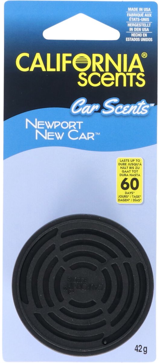 Auto luchtverfrisser California Scents New Car