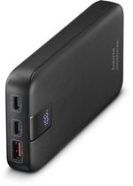 Hama Powerbank - PD - 20000mAh - 20W - 2x USB-C, 1x USB-A - PowerDelivery - Antraciet