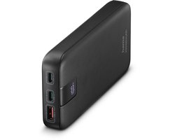 Hama Powerbank - PD - 20000mAh - 20W - 2x USB-C, 1x USB-A - PowerDelivery - Antraciet