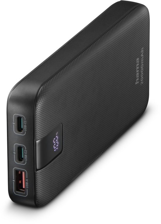 Hama Powerbank 20000 mAh USB PD Antraciet - Hama - €39,99