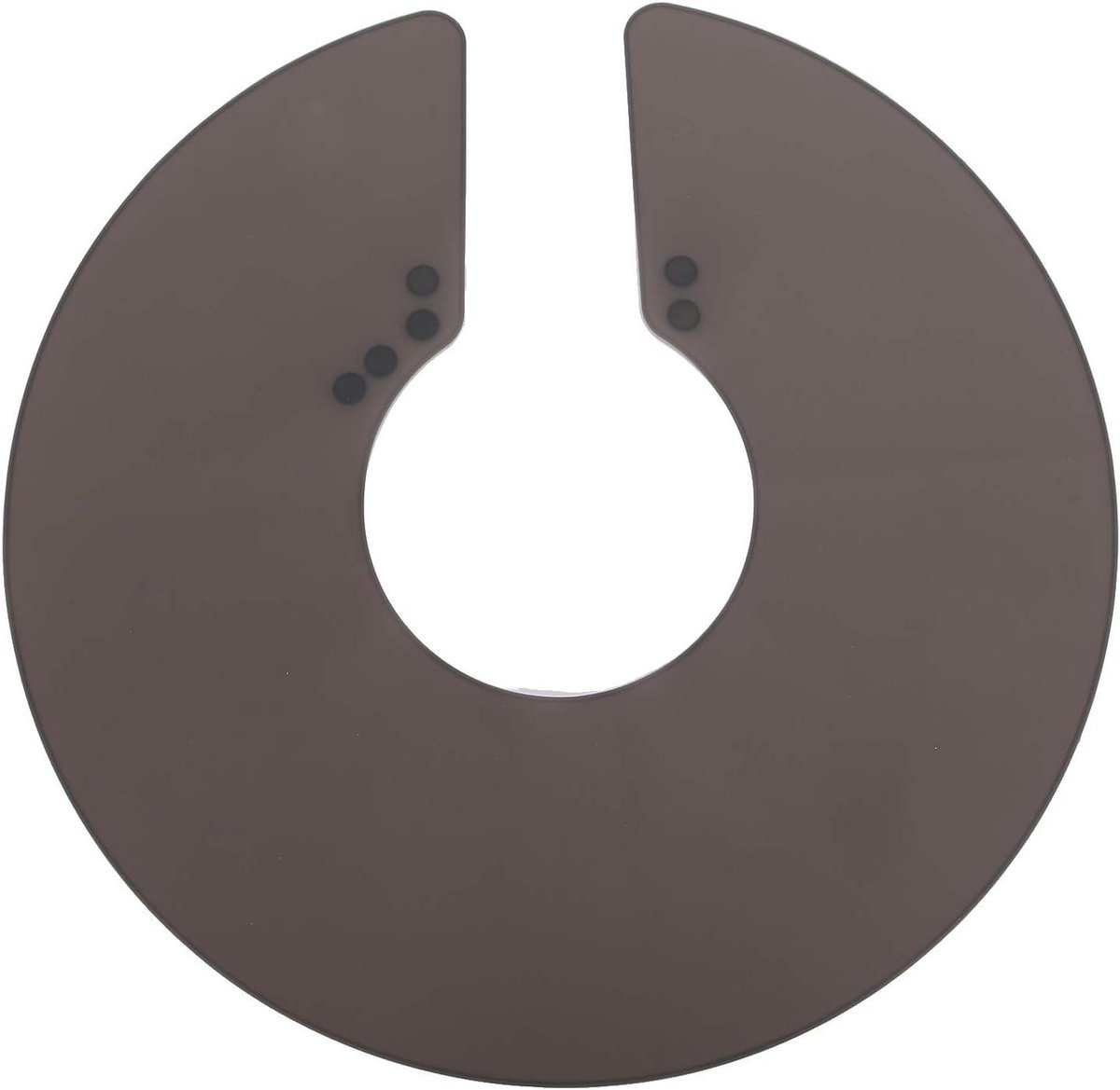 MK Stoer -Nekbeschermer - Haarknippen - Waterdicht - Siliconen - Kappersgereedschap - Zwart - Verven - Pad - Gids - Salonstylist - Thuisgebruik - Snijkraag - Geschikt voor elk kapsel - Professioneel - 17x16x2 cm.