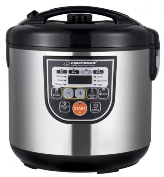 Esparanza - Multicooker - RVS - met Timer