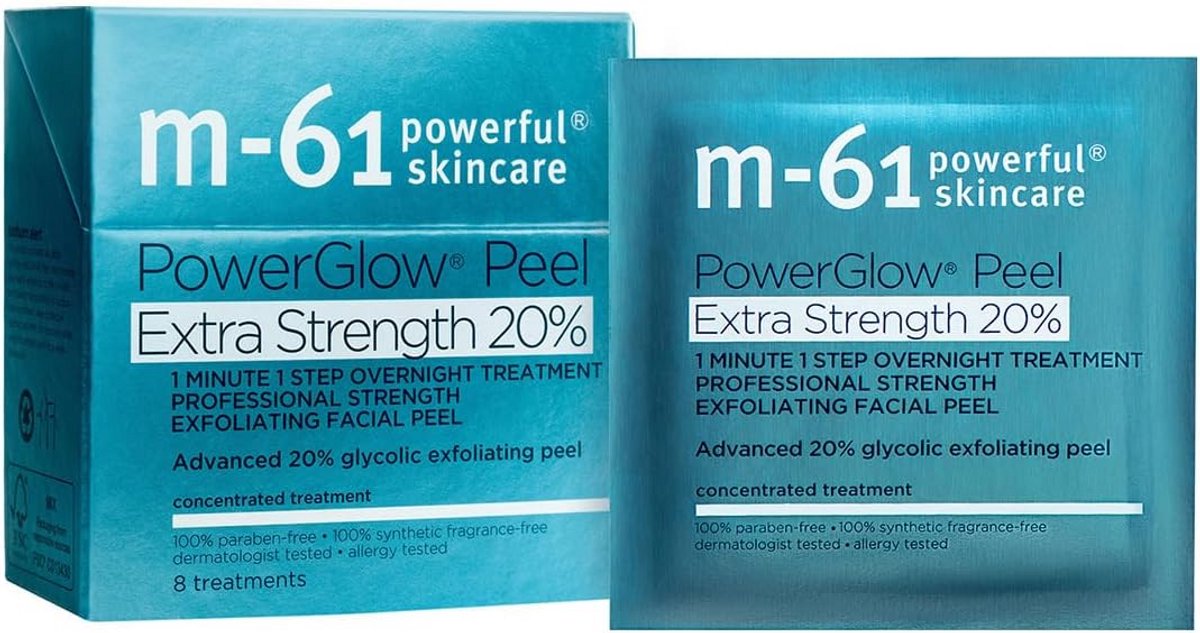 Intensieve Peeling 20% Glycolzuur – 8 Nachten – Snellere Huidvernieuwing