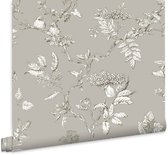 Panorama behang strand houtlook 352x250cm fleece muur XXL moderne