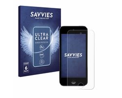 Savvies - Screenprotector voor Apple iPod Touch (Gen.5/6/7) - Folie Beschermfolie transparant 6 Stuks
