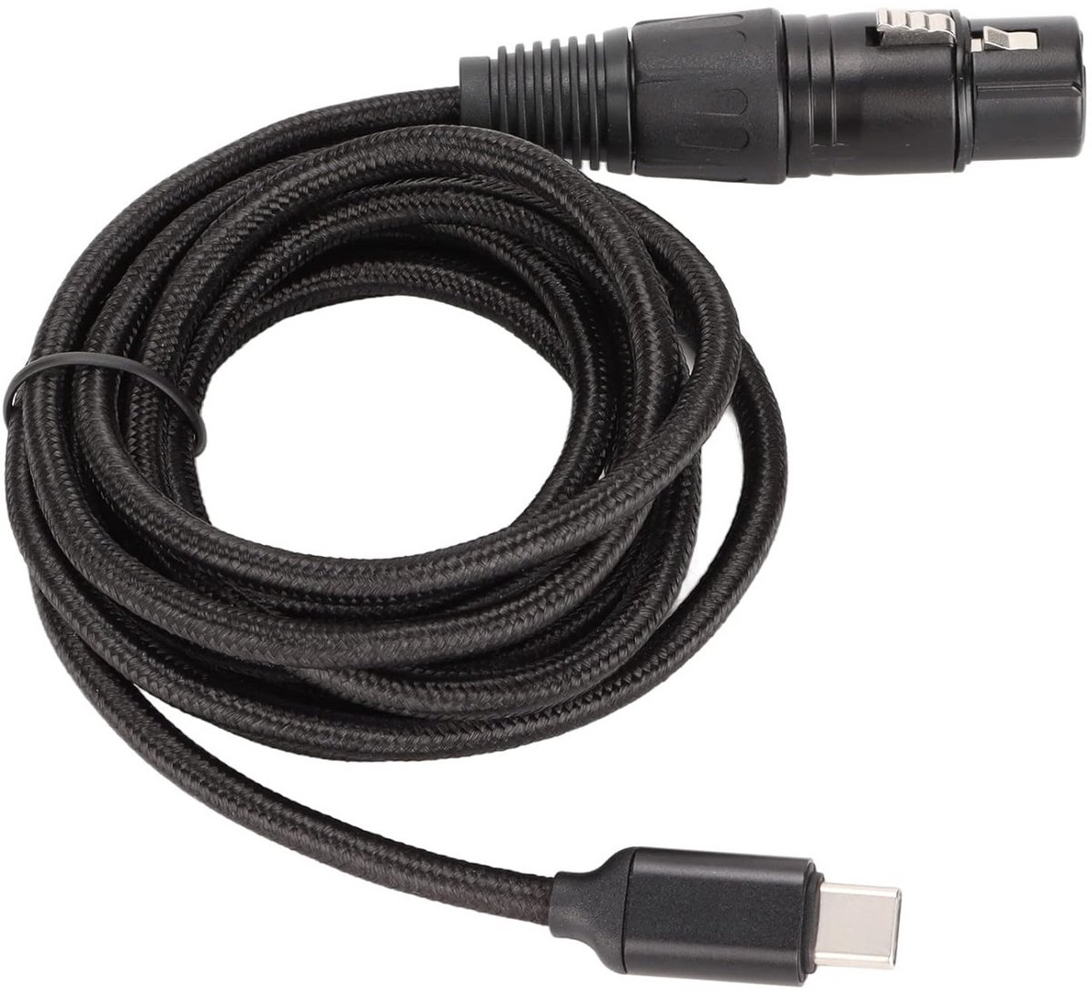 XLR naar USB-C Microfoonkabel met Hoge Kwaliteit Geluidsoverdracht