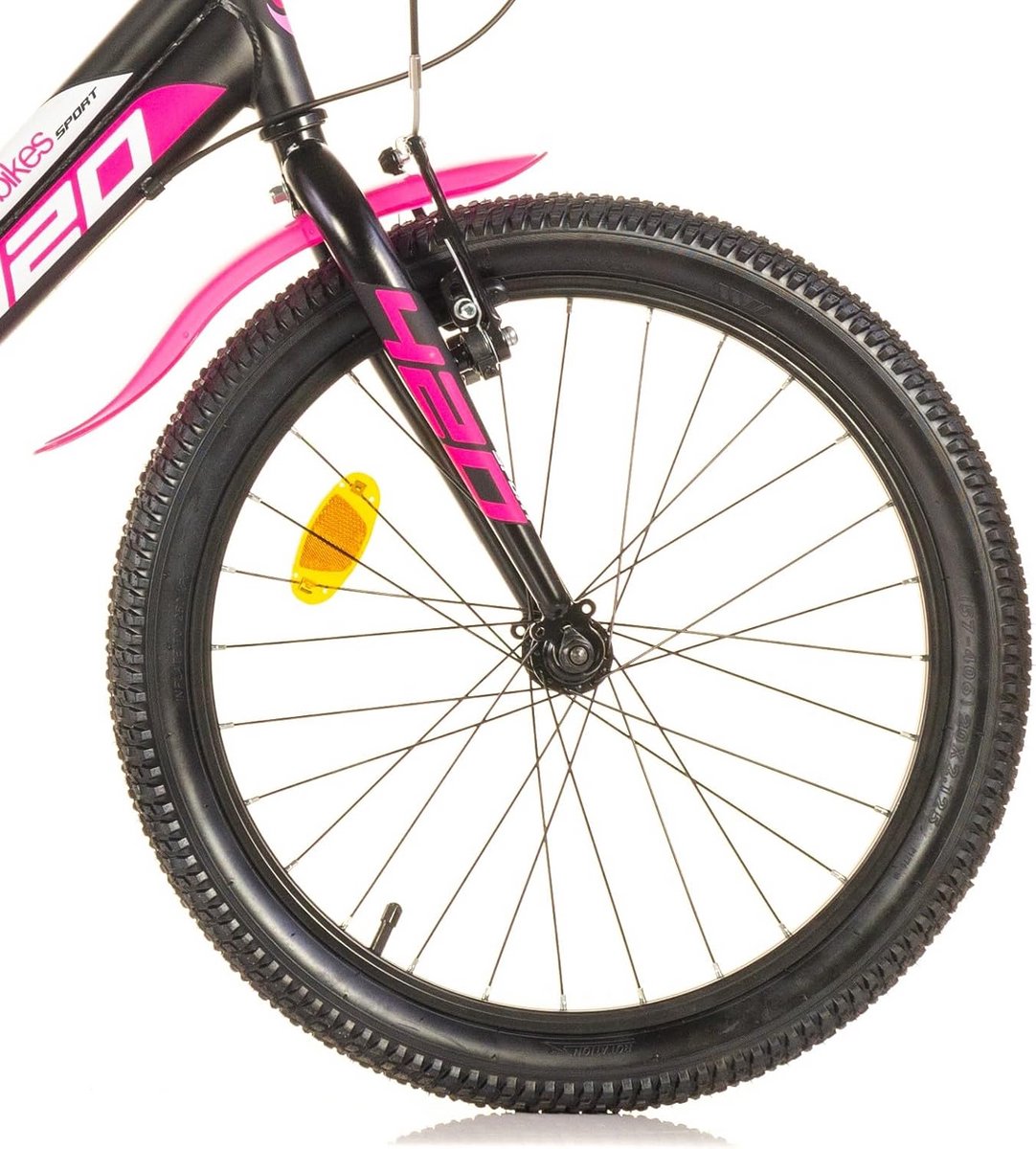 Kinderfiets 20 inch Sportmodel voor Junioren Zwart Lichtgewicht