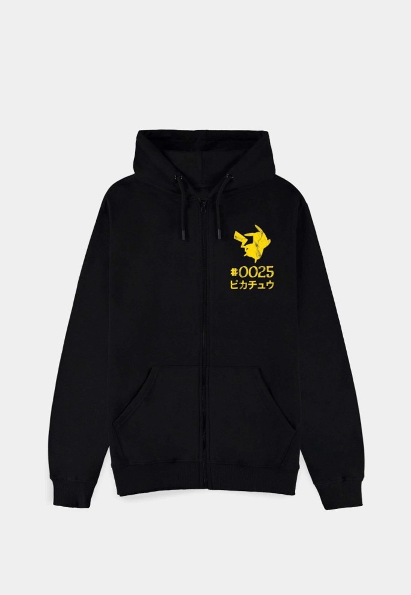 Pokémon - Pikachu Thunderstrike Vest met capuchon - XL - Zwart