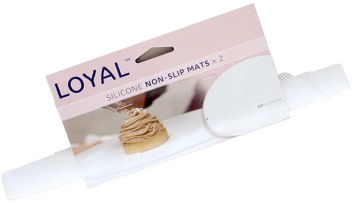LOYAL Silicone Non-Slip Mats Ø 30cm pk/2