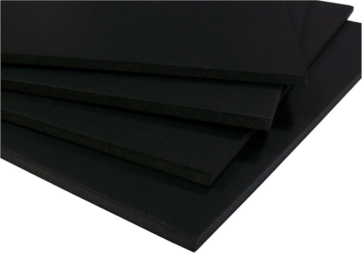Zwart Schuimplaat A2 5mm - Dunne en Lichte Platen voor Modellenbouw en Displays (Set van 20)