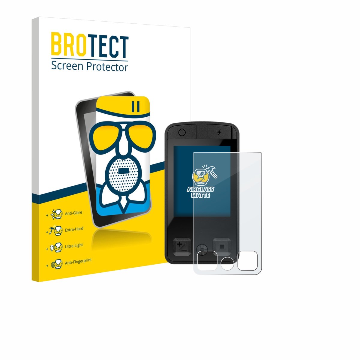 BROTECT - Screenprotector voor Bosch Kiox 400C - Folie Beschermfolie Beschermglas matte