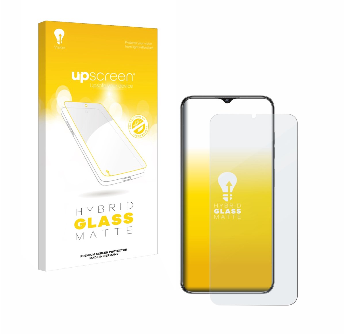 upscreen - Screenprotector voor Oukitel C1 - Folie Beschermfolie Beschermglas matte