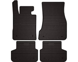 Wielganizator SolidPRO Serie - Zwarte Rubber Auto Matten - BMW 5 G30 Hybride Sedan - 2017-2023 - Perfecte Pasvorm