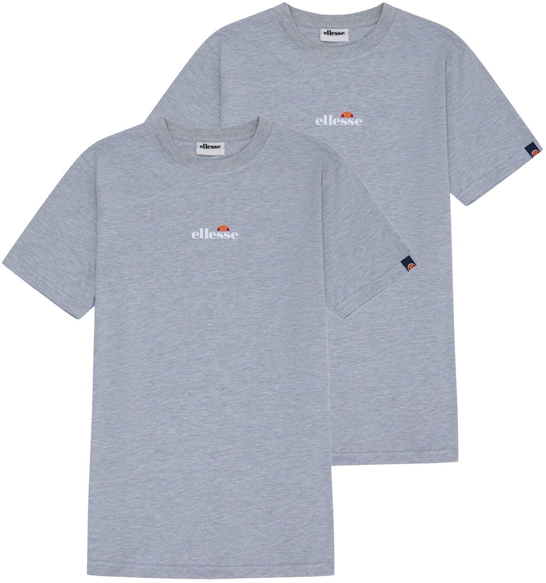 Ellesse T-shirt OLLIO 2 TEE Set van 2 Grijs