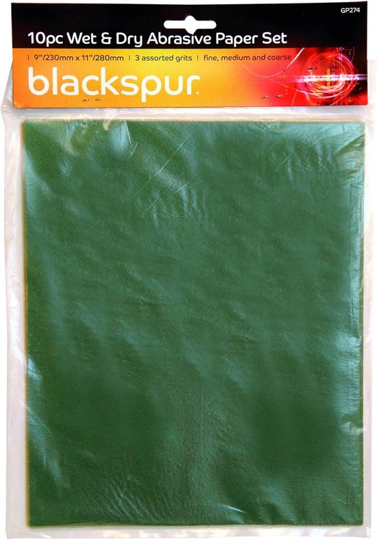 schuurpapierset 9 stuks kopen? | Schuurpapier