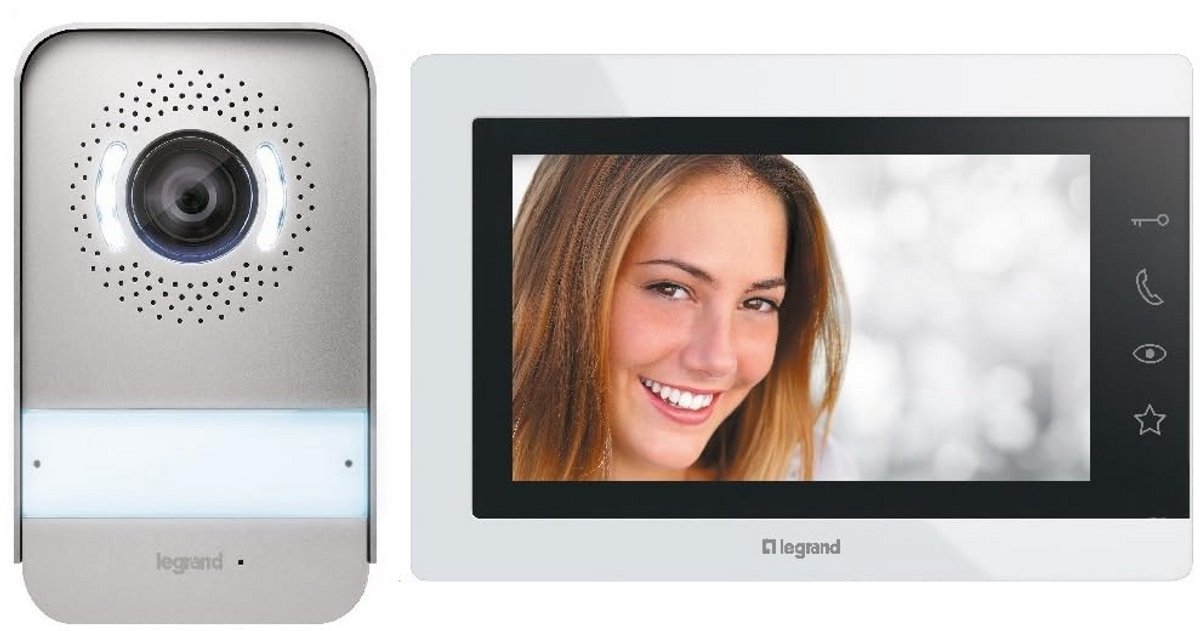 Video Deurintercom Set met 7 Inch Kleurenmonitor en Groothoekcamera