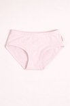Roze slip met merknaam 'CLAESENS' in de tailleband.