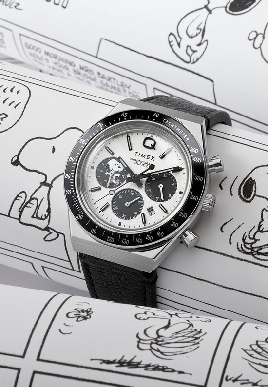 Peanuts Timex Snoopy Timex | Bracelet : 100 % cuir 40 TW2W68900AJ