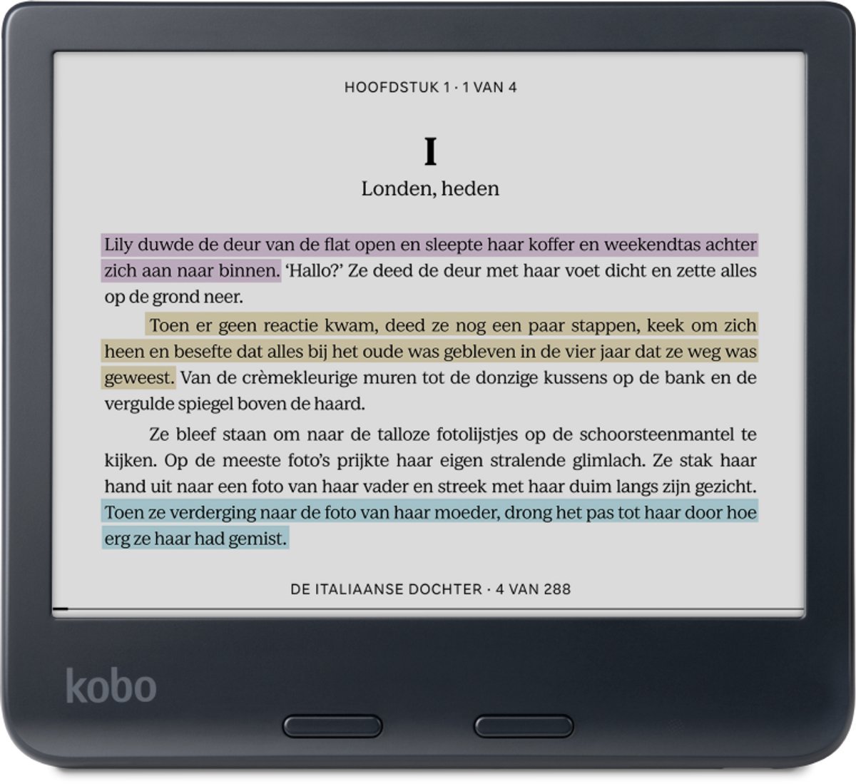 Kobo Libra E-reader Bundel met 7 Inch Kleurenscherm en - afbeelding 2