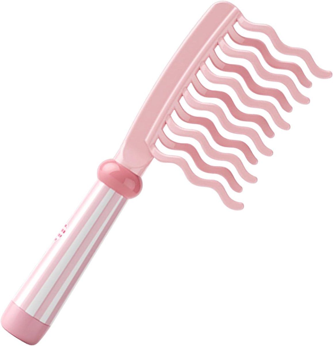 Krultang Brede Tanden - Haarkam Styling - Volume Creëren - Dubbele Golfstructuur - 23 cm Lang