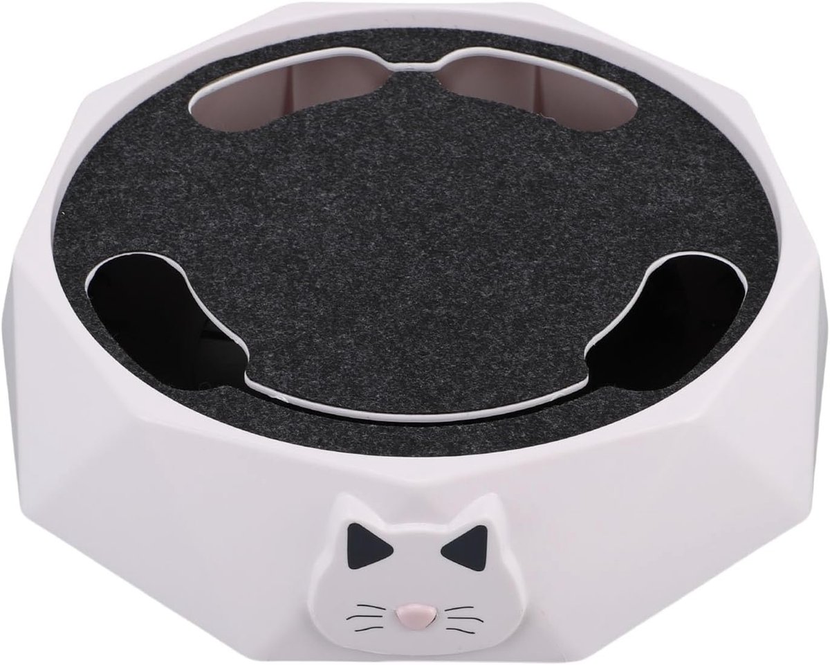 Kattenspeeltje Elektrisch - Interactief Speelgoed - Actieve Katten - Verstelbare Snelheden - 30x30x8 cm