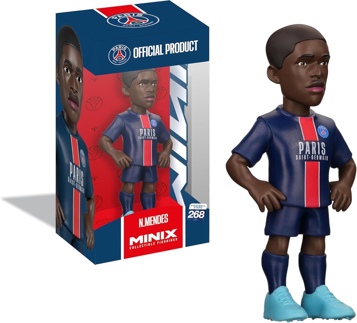Voetbal Verzamelfiguur - Sportfiguur Actiefiguur - Fan Collectie - Gedetailleerde Gelijkenis - 12 cm Hoog - Meerkleurig