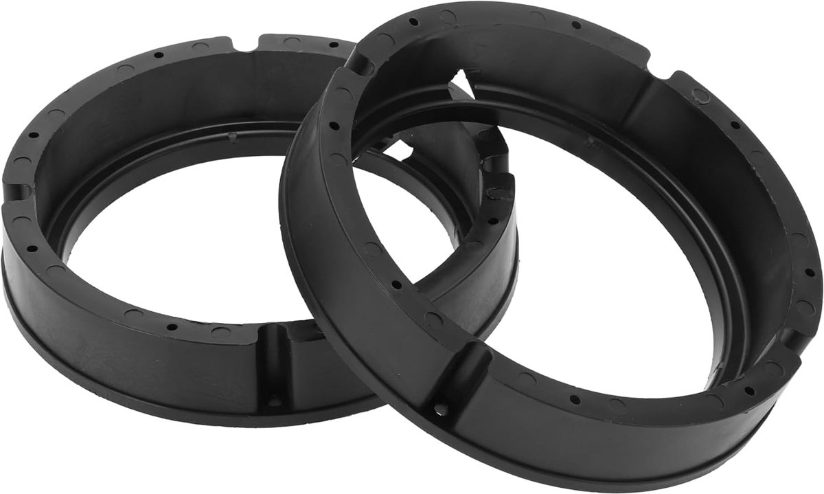 Luidspreker Spacer Ring - Adapter Ring - Auto Audio Installatie - Waterdicht ABS Materiaal - 6.5 Inch - Zwart