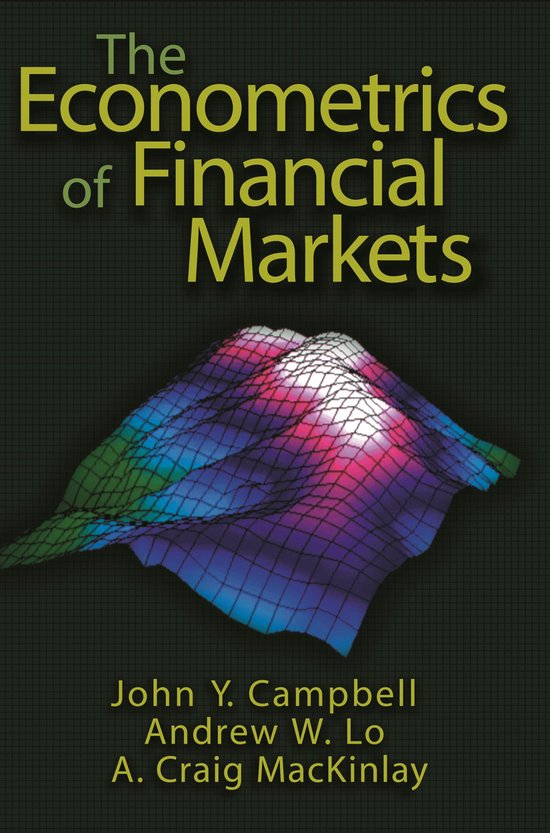 Econometrics Of Financial Markets