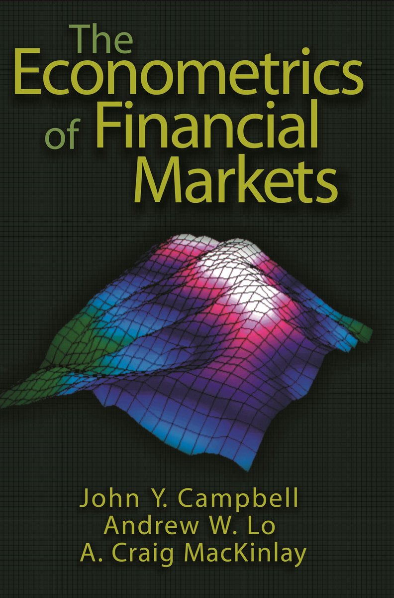 Omslag van Econometrics Of Financial Markets