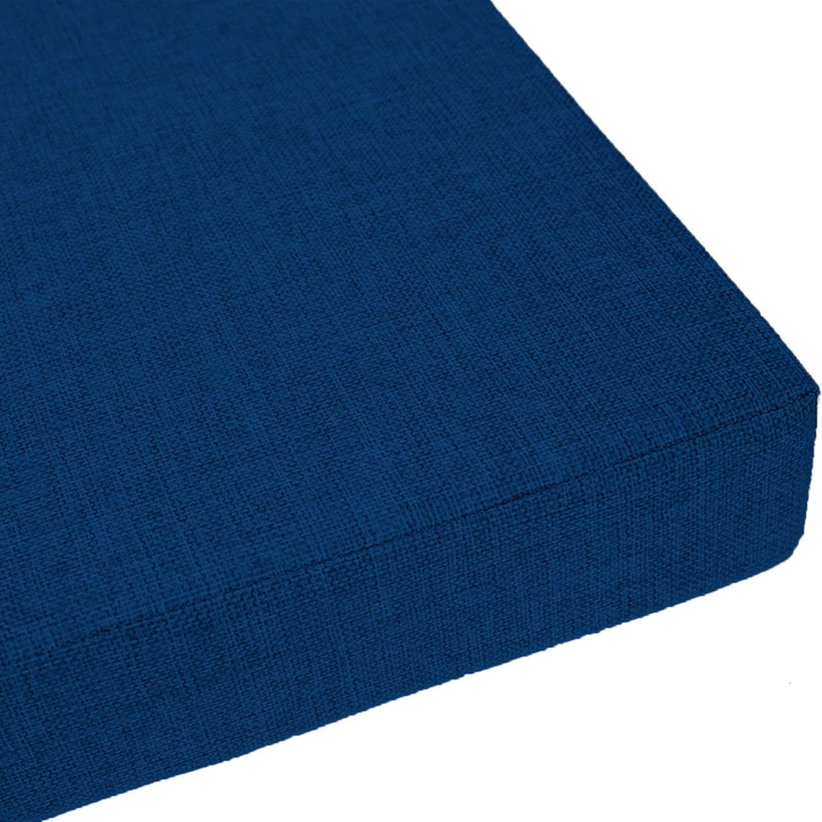 Bankkussen Binnen - Zitkussen Bank - Buitenmeubels Comfort - Hoge Dichtheid Schuim - 60 x 180 cm - Blauw