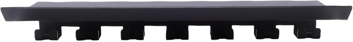 Wandrek Sportschool - Opberghanger Fitness - Thuis Sporten - Zware Constructie Koolstofstaal - 40x18x6 cm