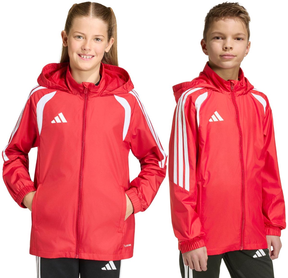 adidas Jas Kinderen Tiro 26 League Windbreaker Rood - Maat 152cm