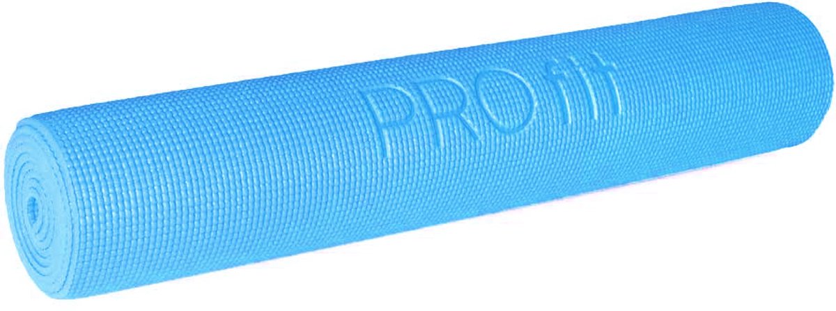PROfit Sportmat Yoga Slim 173 x 61 x 0,5L Blauw DK