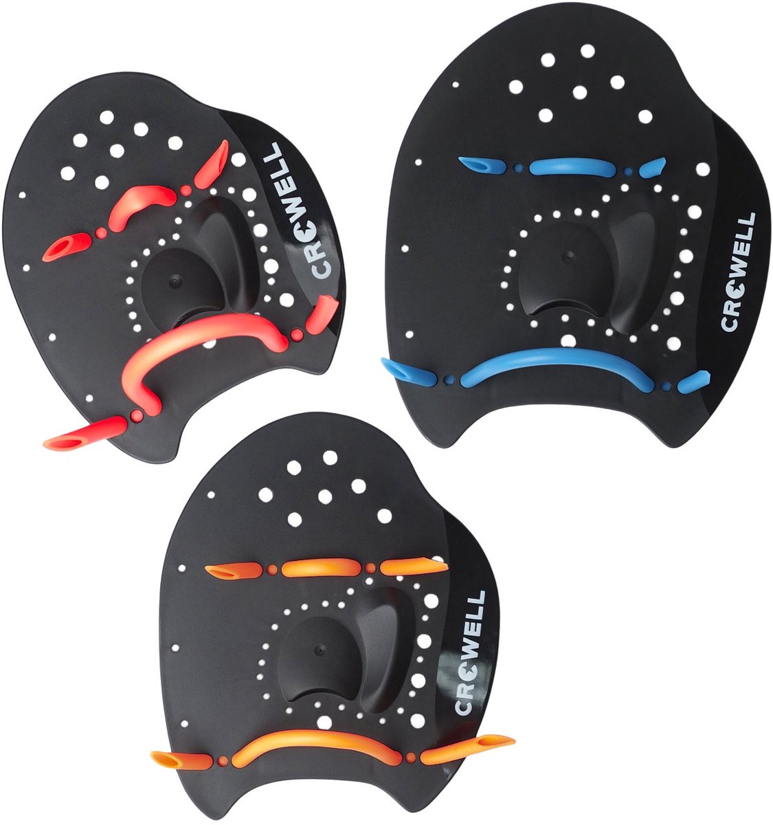 Crowell Handpaddles do Zwemmen Swimmer - Maat L