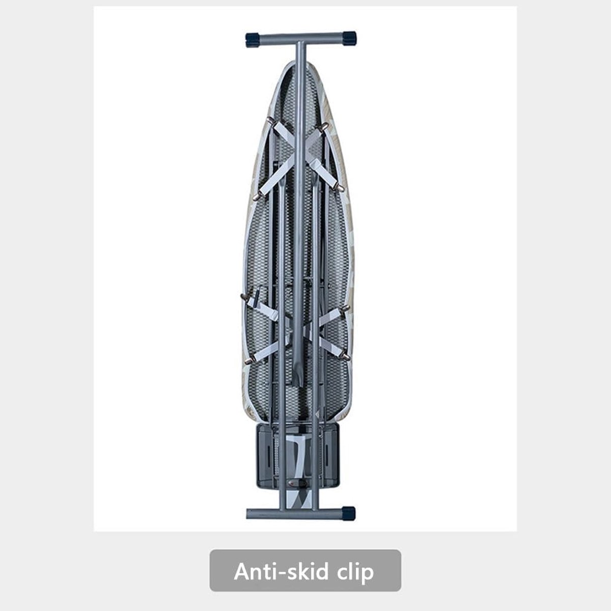 Strijkplankhoes - Strijkplankmat - Kreukvrij Strijken - Drievoudige Laag - 120x42 cm