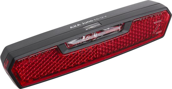 AXA Juno E‑bike Achterlicht - 6–12V - Met Remlichtfunctie - 50/80 mm Montage - Zwart — afbeelding 4