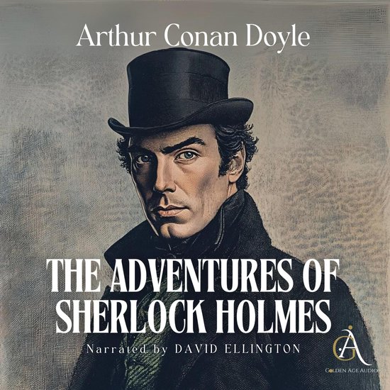 The Adventures of Sherlock Holmes - Audiobook - cover