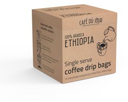 100% arabica Ethiopië - Single Serve Coffee Drip Bags - 14 stuks