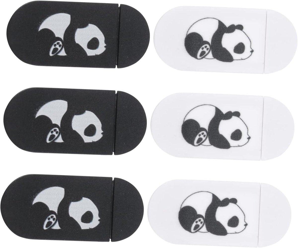 Webcam Cover - Privacy Slider - Bescherming Camera - Ultradun Ontwerp - 3x1.5x0.2 cm - Zwart